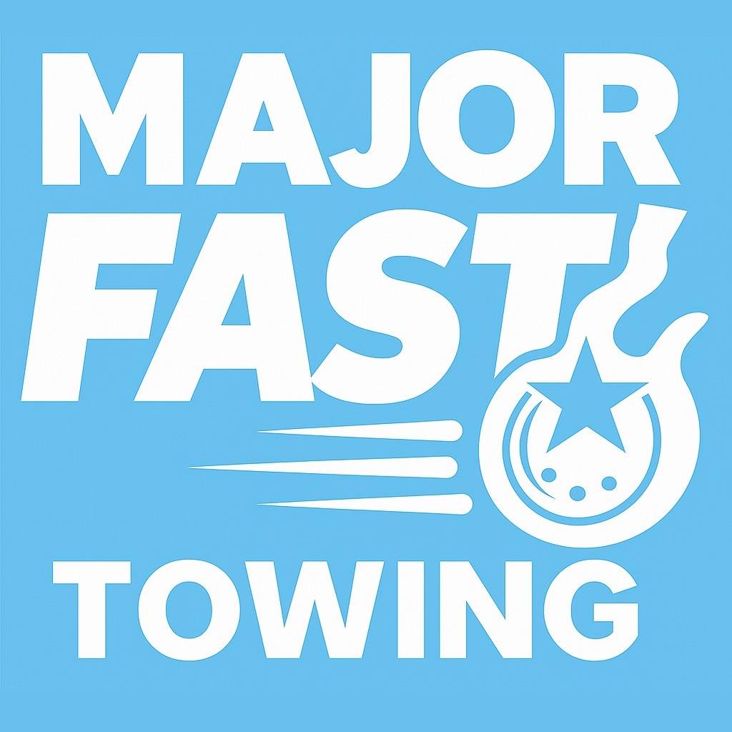 Major Fast Towing Logo Square